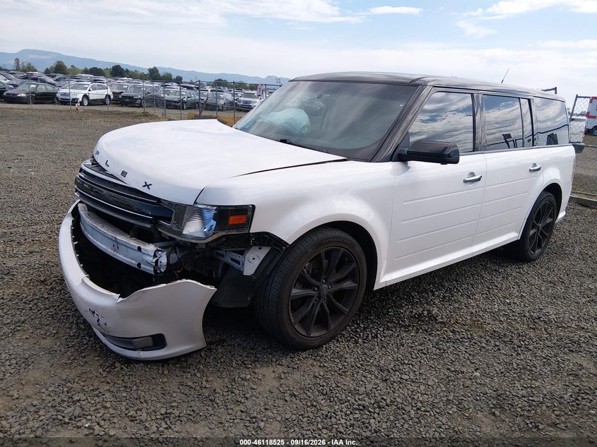 Vin: 2fmgk5c81hba08282, lot: 46618245, ford flex sel 20172