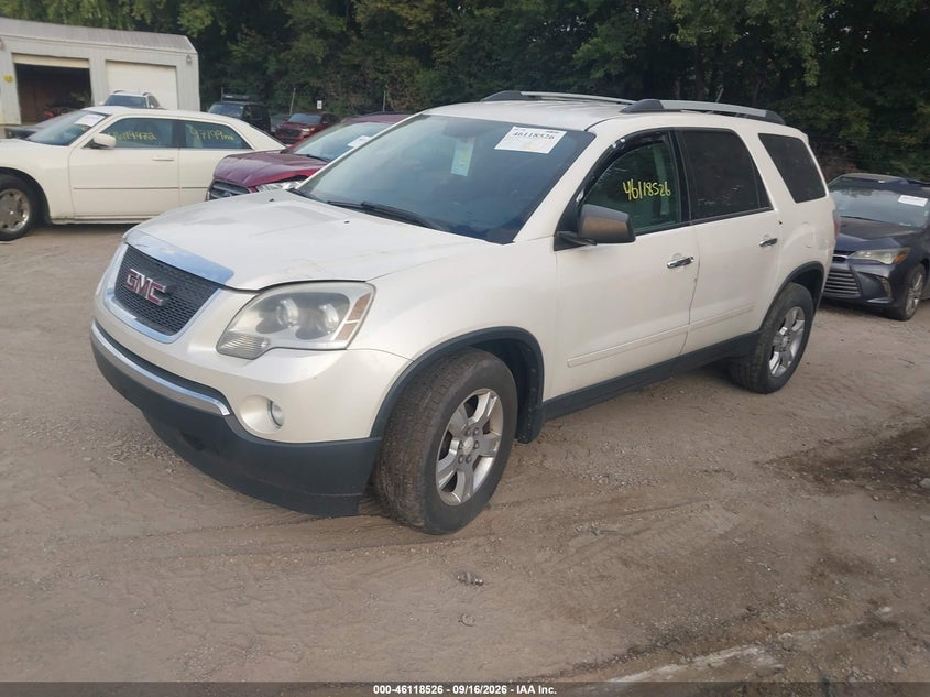 Vin: 1gkkvped0bj281328, lot: 46618246, gmc acadia sle 20112