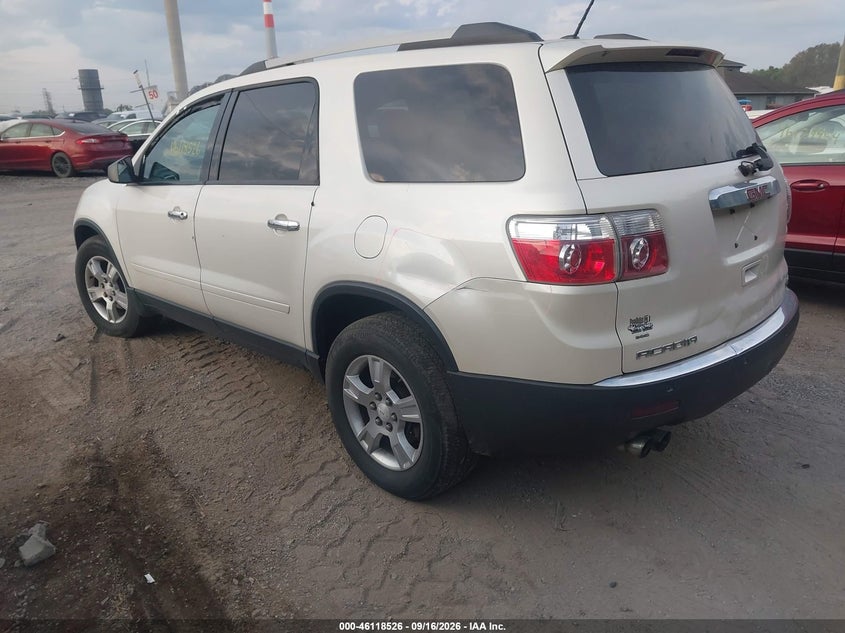 Vin: 1gkkvped0bj281328, lot: 46618246, gmc acadia sle 20113