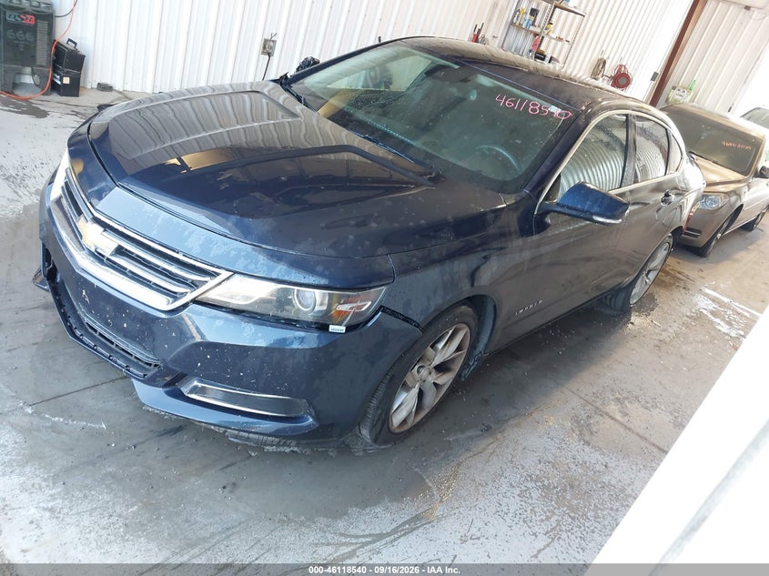 Vin: 2g1115s31g9195461, lot: 46618260, chevrolet impala 2lt 20162