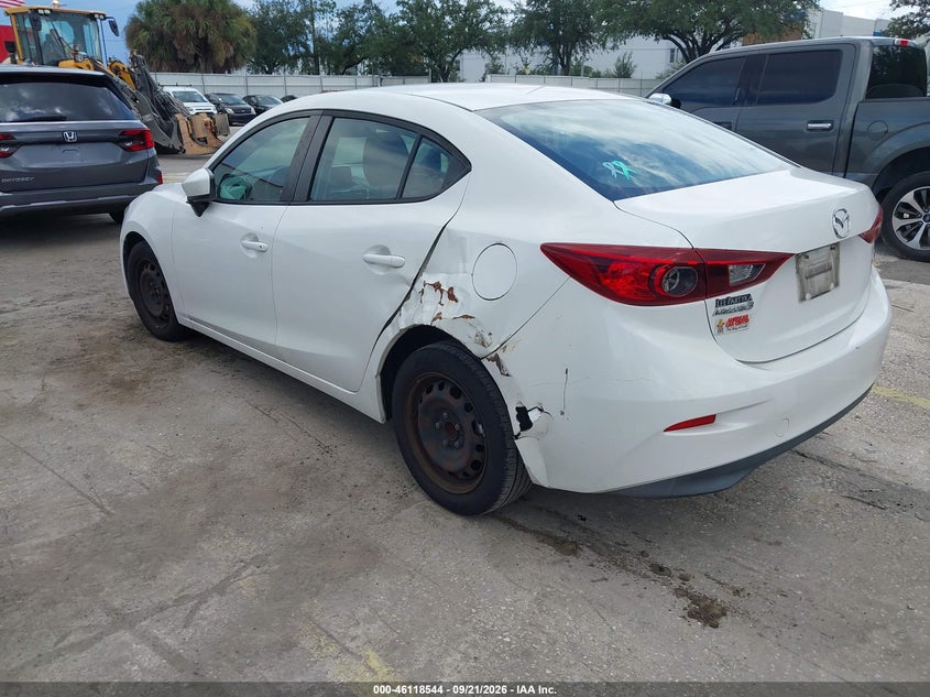 Vin: 3mzbm1u78fm146028, lot: 46618264, mazda mazda3 i sport 20153