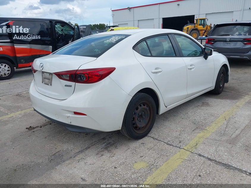 Vin: 3mzbm1u78fm146028, lot: 46618264, mazda mazda3 i sport 20154