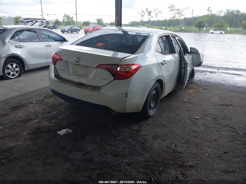 Vin: 5yfburhe7jp777235, lot: 46618307, toyota corolla le 20184