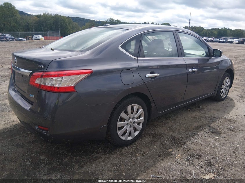 NISSAN SENTRA 2015 VIN 3N1AB7AP0FY349132