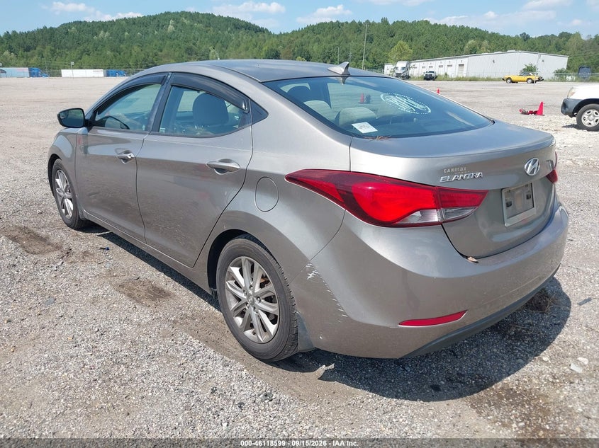 2015 HYUNDAI ELANTRA auction photo 3