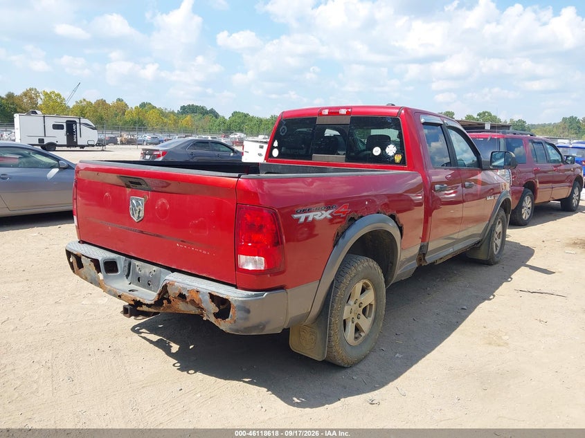 2010 DODGE RAM 1500 auction photo 4