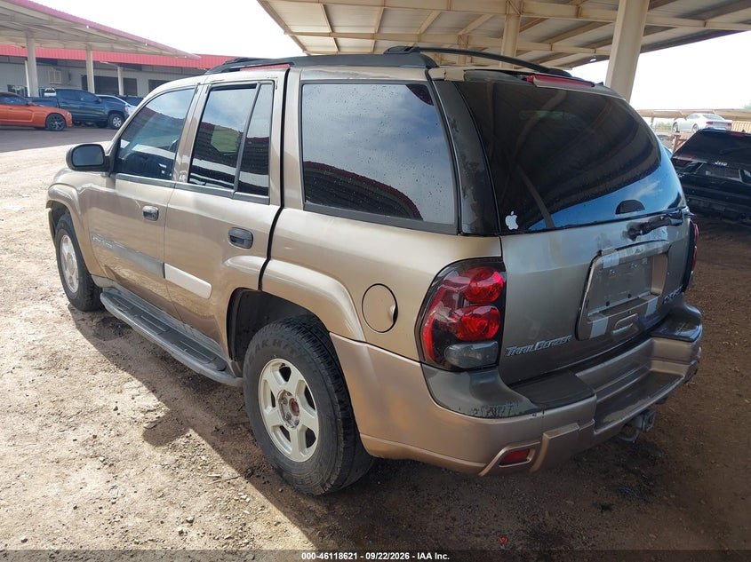 CHEVROLET TRAILBLAZER 2003 VIN 1GNDT13S532306297