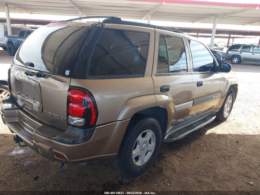 CHEVROLET TRAILBLAZER 2003 VIN 1GNDT13S532306297