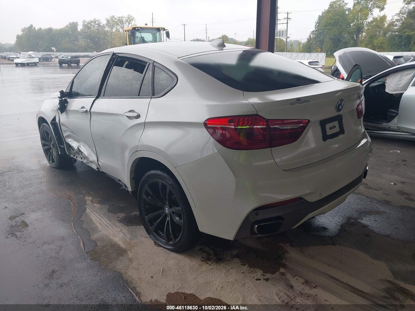 Vin: 5uxku2c53g0n79137, lot: 46618350, bmw x6 xdrive35i 20163