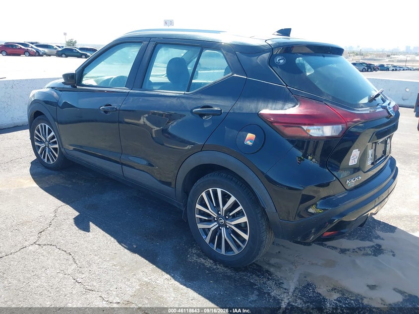 Vin: 3n1cp5cv3ml475876, lot: 46618363, nissan kicks sv xtronic cvt 20213