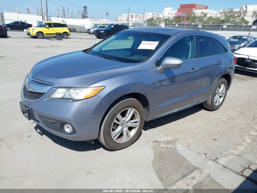 2014 Acura RDX, Звичайний знос, IAAI, VIN 5J8TB3H54EL017741 — фото 2