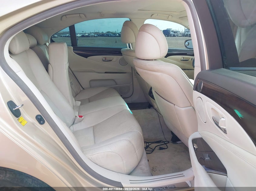 LEXUS LS 460 2007 VIN JTHBL46F075015984