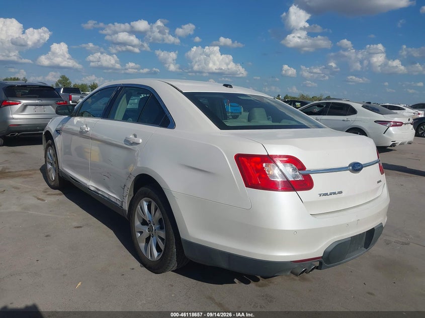 Vin: 1fahp2ew5ag165192, lot: 46618377, ford taurus sel 20103