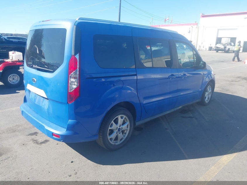 Vin: nm0ge9f79g1262920, lot: 46618383, ford transit connect xlt 20164