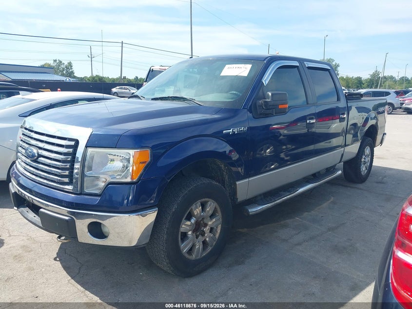 Vin: 1ftfw1efxbfa57608, lot: 46618396, ford f-150 xlt 20112