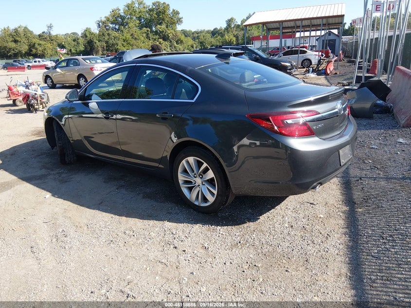 Vin: 2g4gm5ex9h9137909, lot: 46618406, buick regal turbo 20173