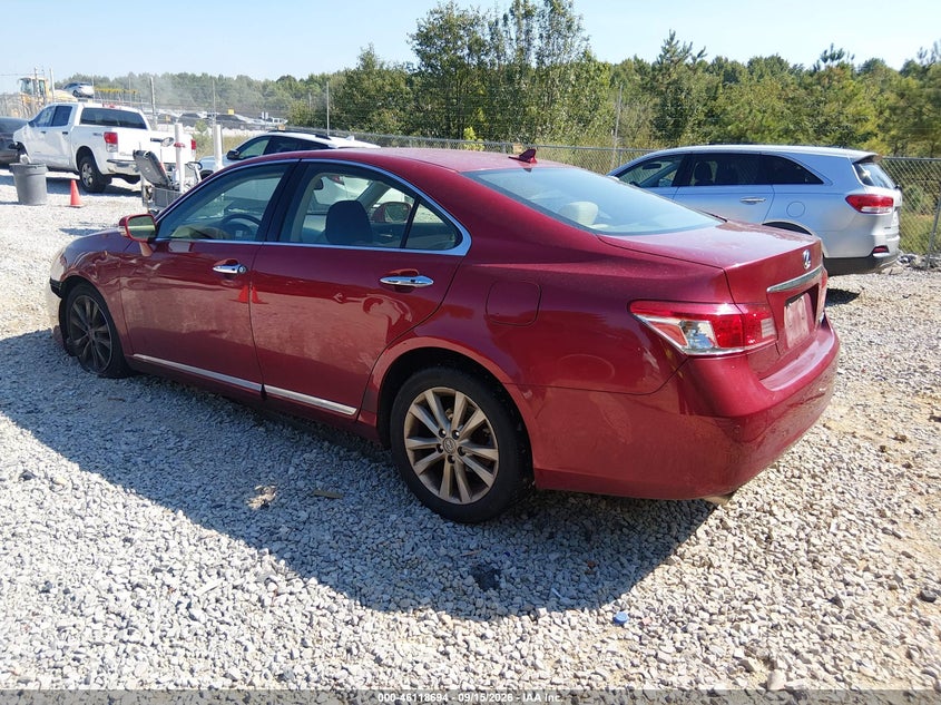 Vin: jthbk1eg4b2460153, lot: 46618414, lexus es 350 20113