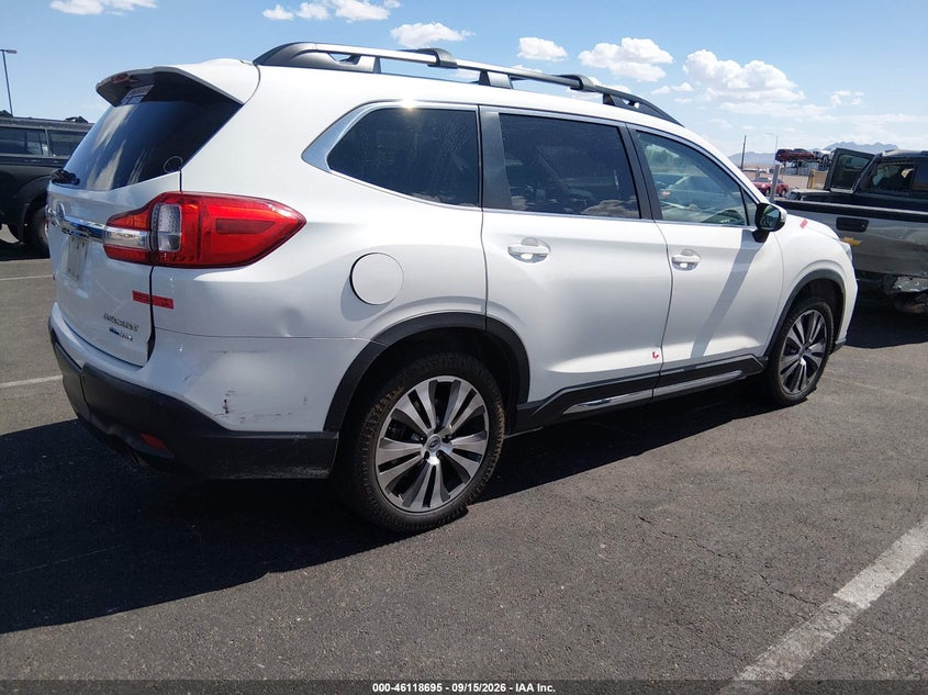 Vin: 4s4wmapd6m3471390, lot: 46618415, subaru ascent limited 20214