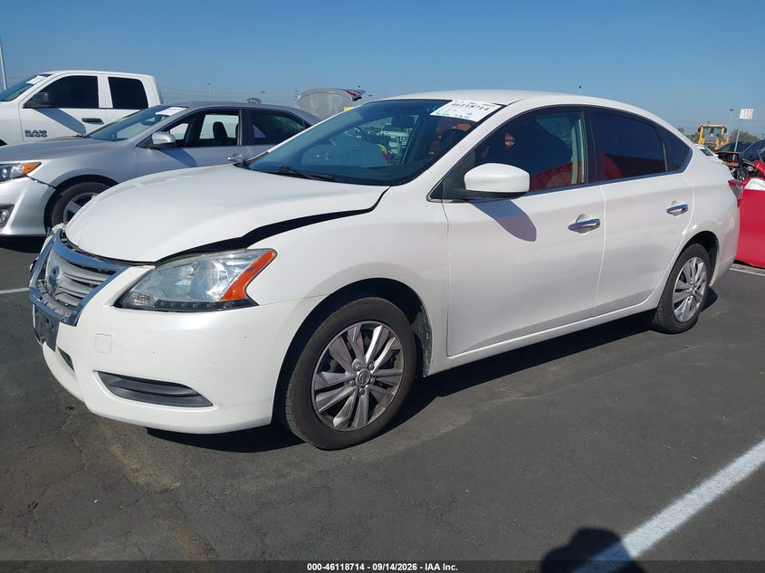 Vin: 3n1ab7ap0fl688759, lot: 46618434, nissan sentra sv 20152