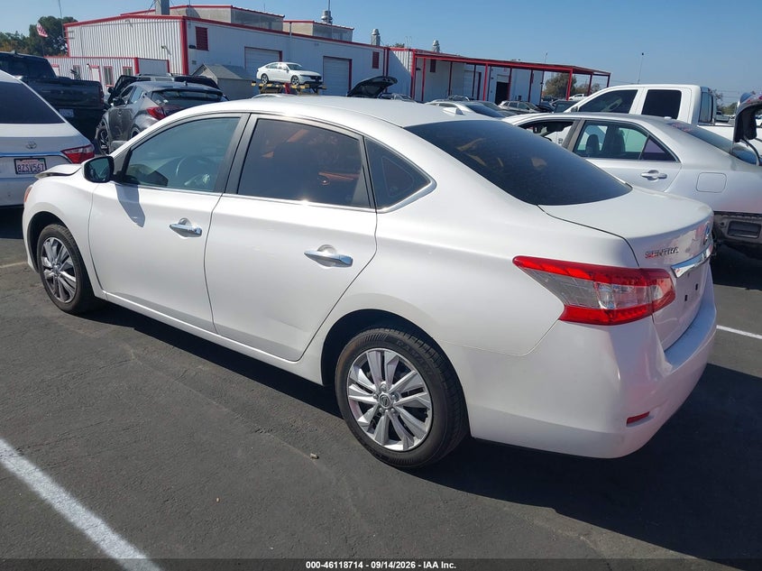 Vin: 3n1ab7ap0fl688759, lot: 46618434, nissan sentra sv 20153