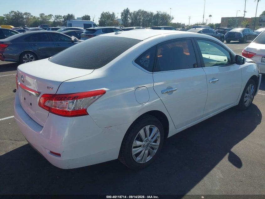 Vin: 3n1ab7ap0fl688759, lot: 46618434, nissan sentra sv 20154