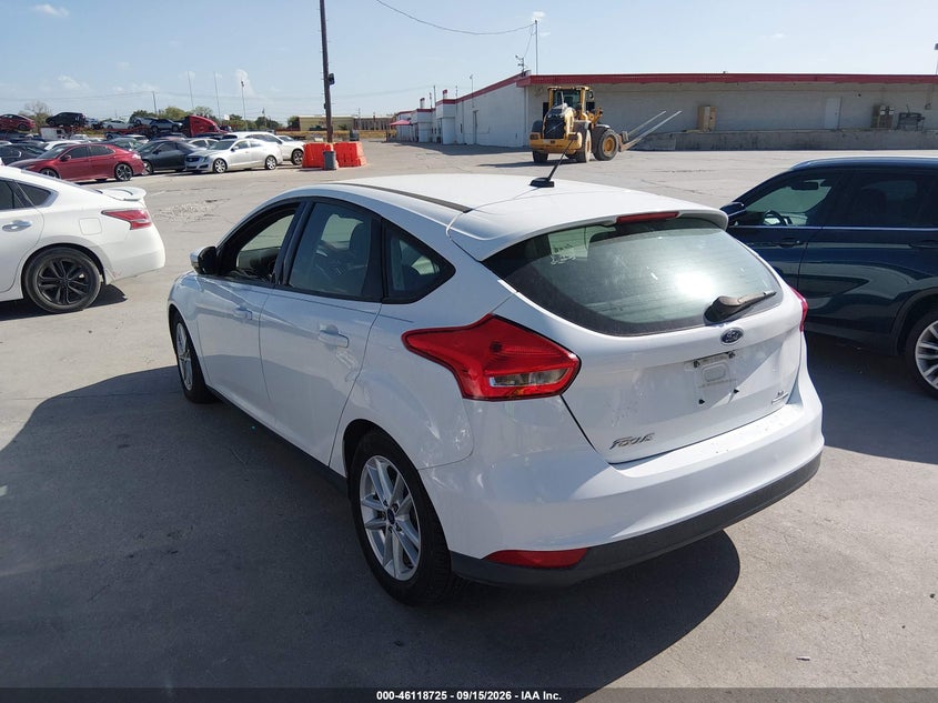 Vin: 1fadp3k21gl213745, lot: 46618445, ford focus se 20163