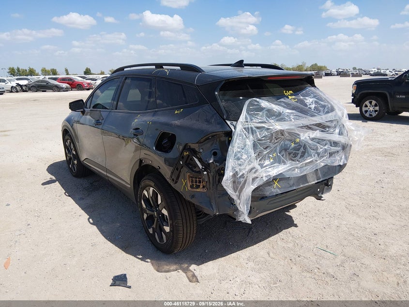 Vin: kndpzdah8p7054034, lot: 46618449, kia sportage plug-in hybrid x-line prestige 20233