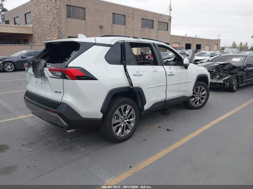 Vin: 2t3y1rfv3pw239023, lot: 46618457, toyota rav4 limited 20234