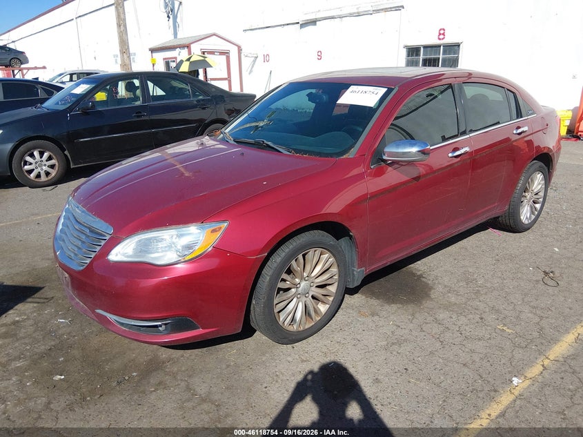 2012 CHRYSLER 200 auction photo 2