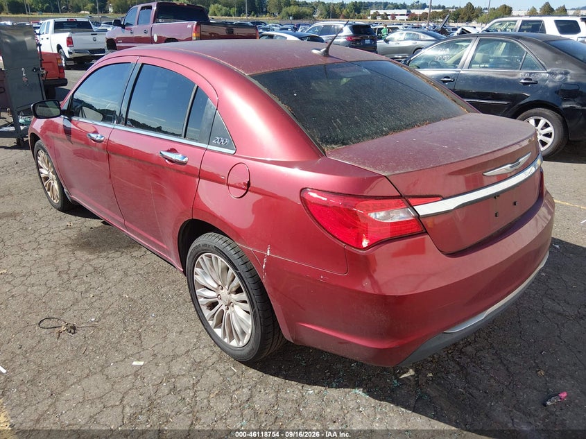 2012 CHRYSLER 200 auction photo 3