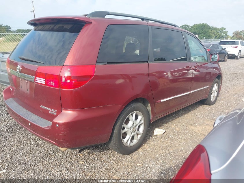 TOYOTA SIENNA 2004 VIN 5TDZA22C54S012929