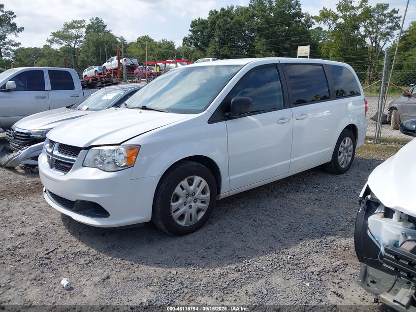 Vin: 2c4rdgbg5jr150918, lot: 46618514, dodge grand caravan se 20182