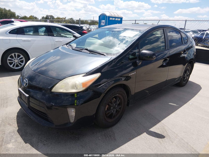 Vin: jtdkn3du9c5491331, lot: 46618520, toyota prius two 20122