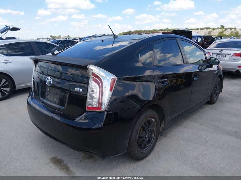 Vin: jtdkn3du9c5491331, lot: 46618520, toyota prius two 20124