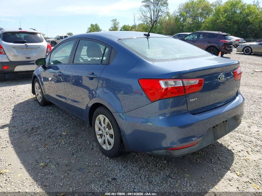 Vin: knadm4a36g6643222, lot: 46618526, kia rio lx 20163
