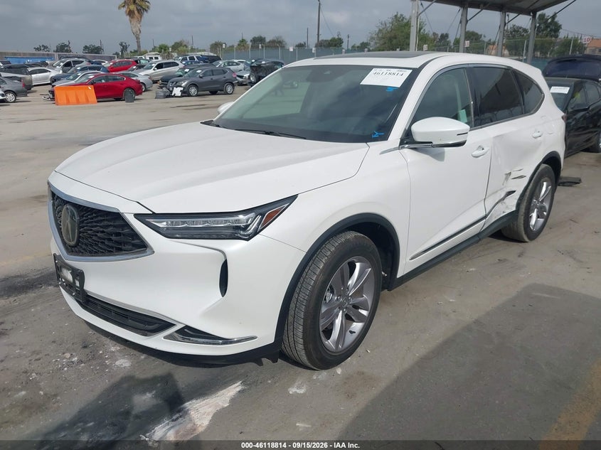 Vin: 5j8yd9h33rl006009, lot: 46618534, acura mdx standard 20242
