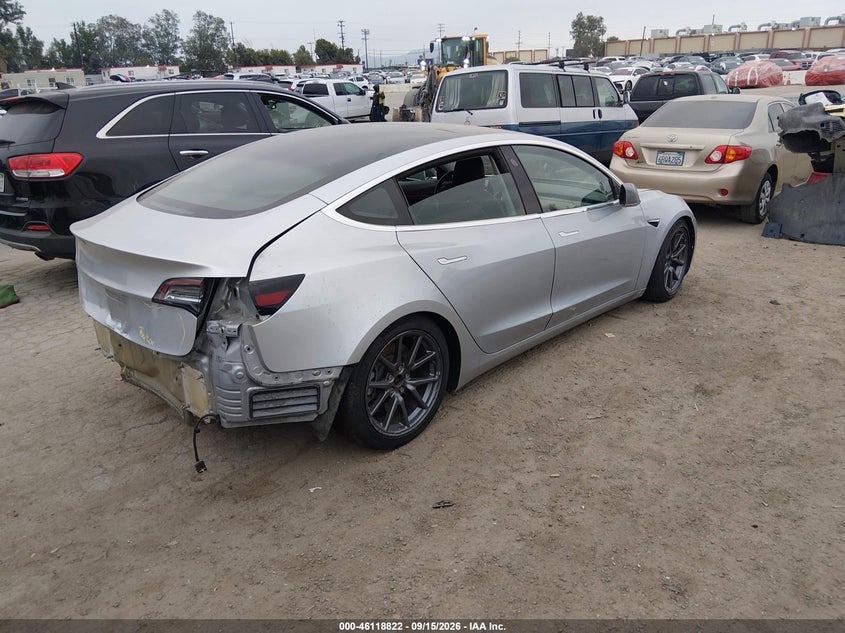 Vin: 5yj3e1eb2jf093332, lot: 46618542, tesla model 3 long range/performance 20184