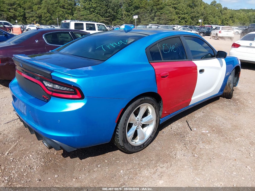 Vin: 2c3cdxct2fh880479, lot: 46618599, dodge charger road/track 20154