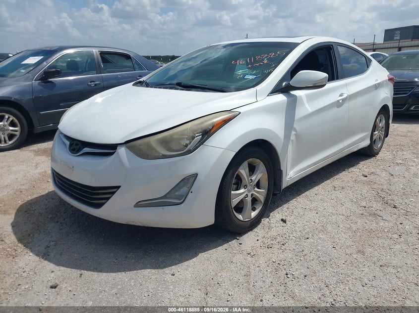 Vin: 5npdh4ae6gh734750, lot: 46618605, hyundai elantra value edition 20162