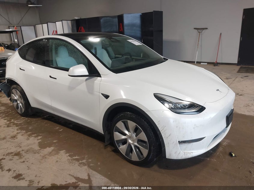 Vin: 5yjygdee4mf303977, lot: 46618624, tesla model y long range dual motor all-wheel drive 2021 img_1
