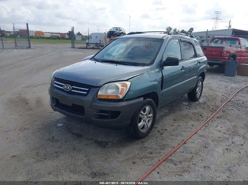KIA SPORTAGE 2007 VIN KNDJF723477321303