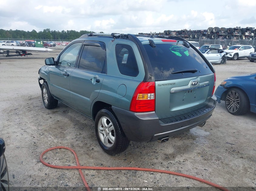 KIA SPORTAGE 2007 VIN KNDJF723477321303