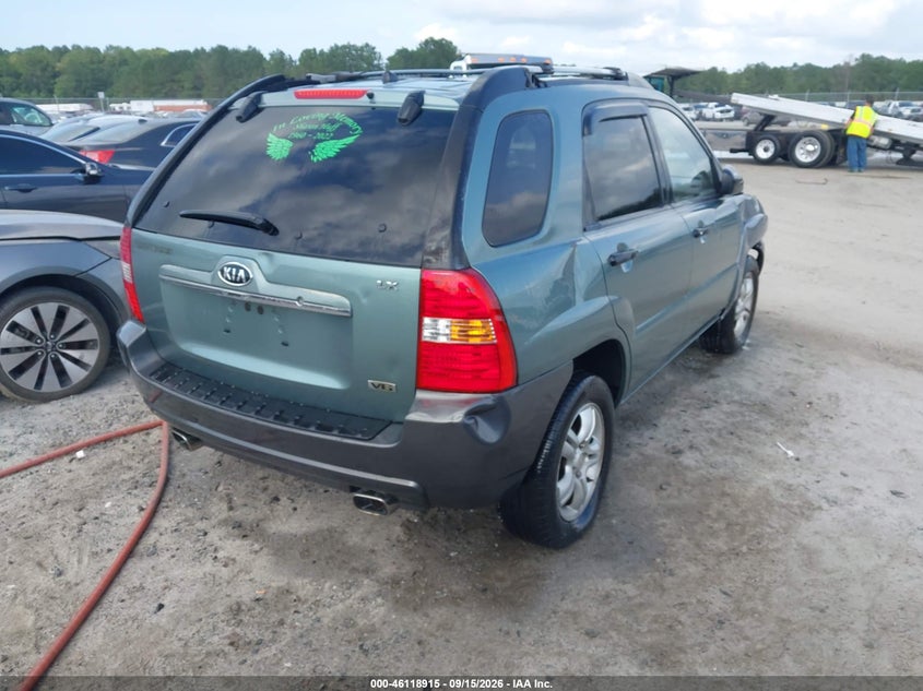 KIA SPORTAGE 2007 VIN KNDJF723477321303