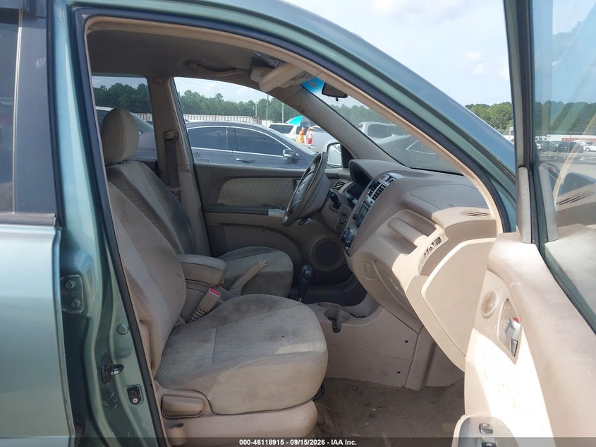 KIA SPORTAGE 2007 VIN KNDJF723477321303