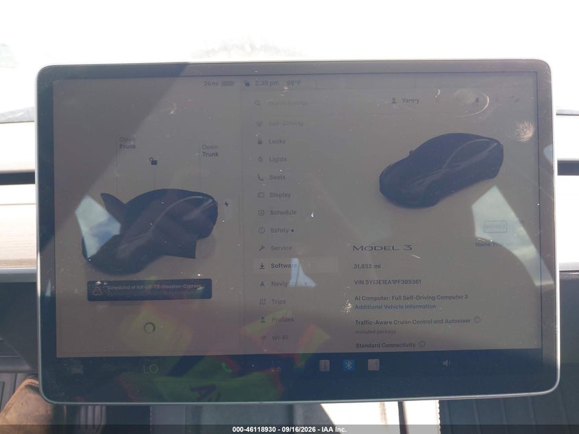 2023 TESLA MODEL 3 auction photo 7