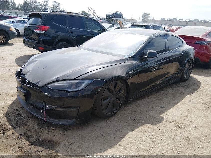 Vin: 5yjsa1e56pf528590, lot: 46618658, tesla model s dual motor all-wheel drive/standard range 20232