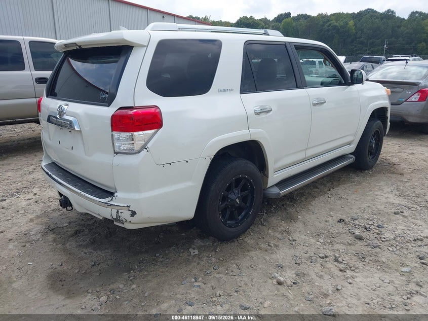 Vin: jtezu5jr5a5007418, lot: 46618667, toyota 4runner limited v6 20104