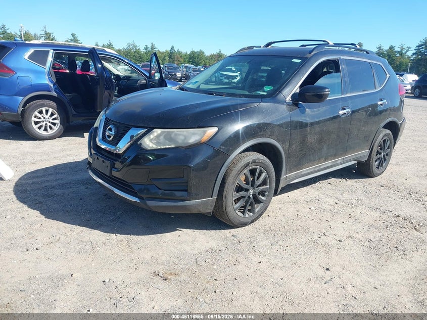 Vin: 5n1at2mv5hc824644, lot: 46618675, nissan rogue sv 20172