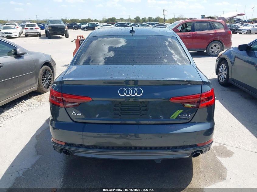 AUDI A4 2017 VIN WAUENAF42HN048232