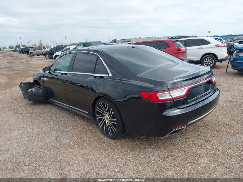 Vin: 1ln6l9tk5h5636653, lot: 46618721, lincoln continental select 20173